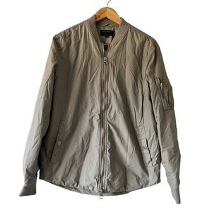 Bullhead Denim Co Outerwear‎ Bomber Jacket Mens Size M Gray Casual